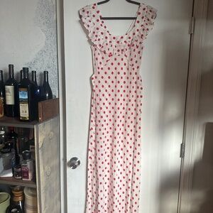 Realisation Par super dot silk dress